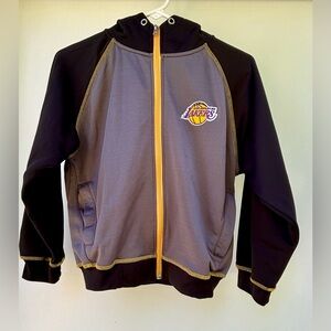 Kids lakers Black and Gray Athletic Jacket